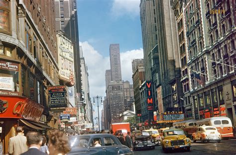 Shorpy Historical Picture Archive :: 42nd Street: 1949 high-resolution