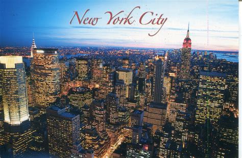 Collect Roc Usa Postcard New York City