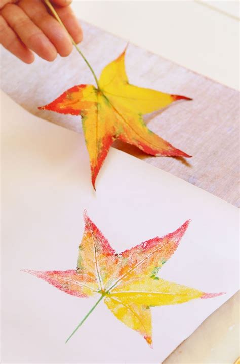 5 Minute Beautiful Leaf Prints Art And 3 Secret Tips Leaf Print Art