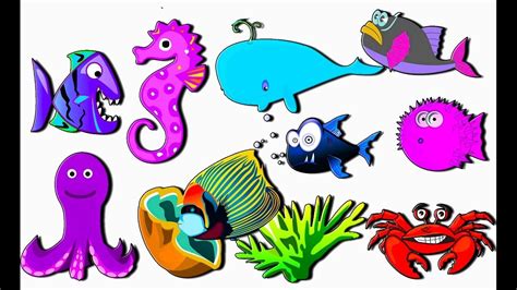 Gambar animasi orang pakai masker paling keren download now kani re. Gambar Mewarnai Gambar Ikan Binatang Laut Belajar Aneka ...