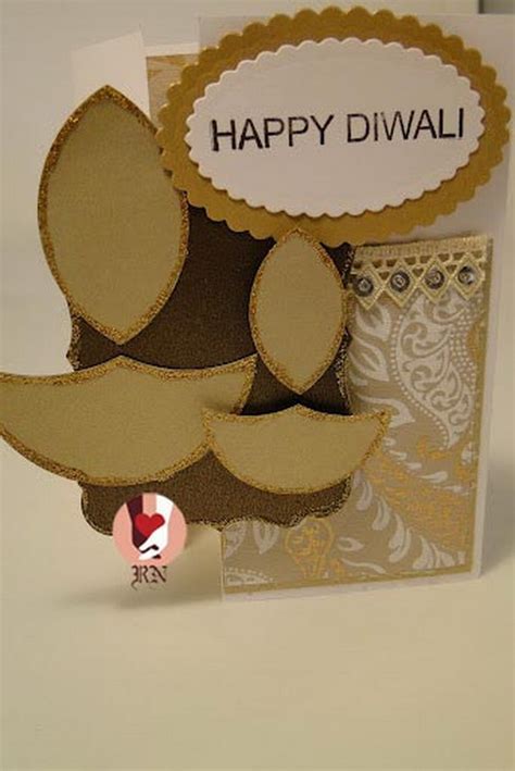 Beautiful handmade eid card idea. Diwali Homemade Greeting Card Ideas - family holiday.net ...