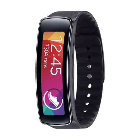 It also works with a wide range of smartphones. Samsung Galaxy Gear Fit Smartwatch - Free delivery with liGo