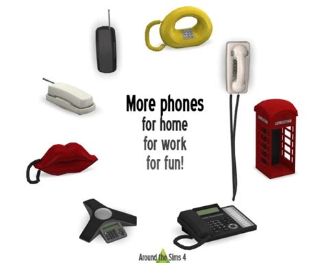 Home Phones 2 By Sandy At Around The Sims 4 Sims 4 Updates
