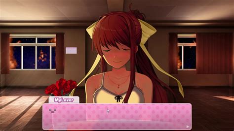 Monika Give Me A Kiss On Valentine Days Monika After Story Youtube