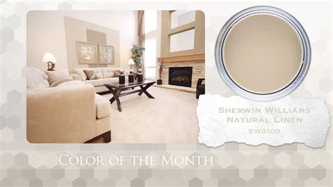 Color Of The Month Sherwin Williams Natural Linen Innovatus Design
