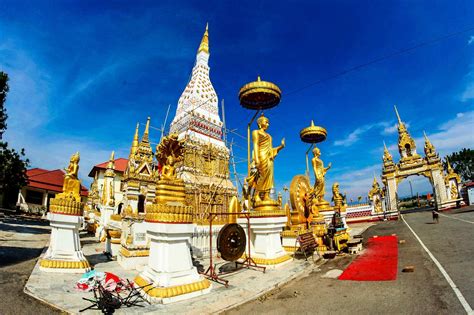 Wat Phra That Nakhon Nakhon Phanom Foto Stock Gratuita Public Domain