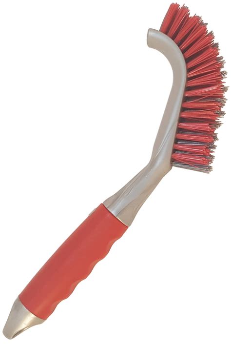 Destroys dirt and grime with ease. Deluxe Hand Held Grout Brush | Raptor Tile and Grout Tool