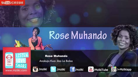 Anakuja Kwa Jina La Baba Rose Muhando Official Audio Youtube Music