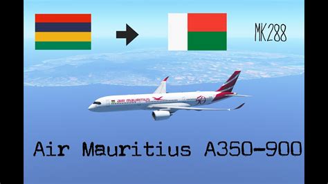 Infinite Flight Global Air Mauritius A350 Port Louis Antananarivo
