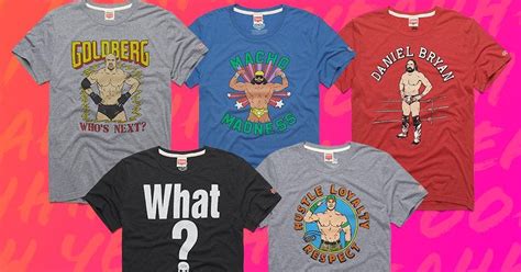 The Blot Says New Wwe Superstars Retro T Shirts By Homage Daniel