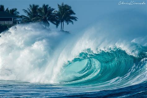 Awesome Waves On North Shore Oahu Hi Photo By Chris Kincade Beach