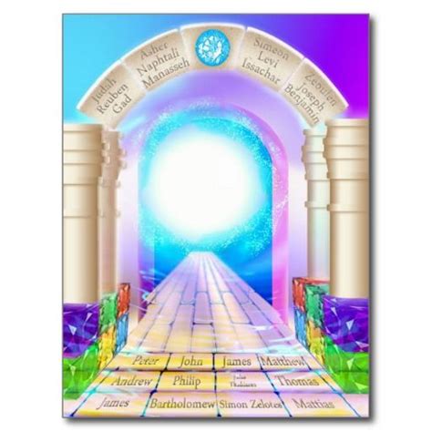 Pearl Gates Postcard Uk With Images Postcard Heavens