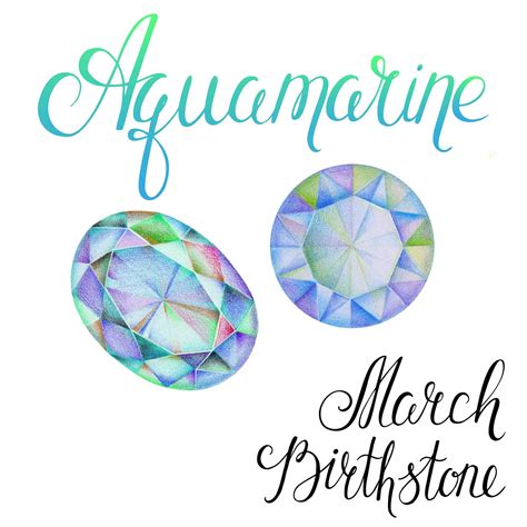 March Birthstone Color and Meaning (2022) • Colors Explained