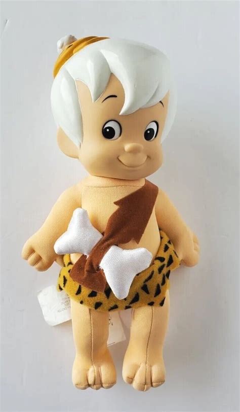 Mavin Vintage The Flintstones 1994 Bam Bam 10 Doll Plastic Head