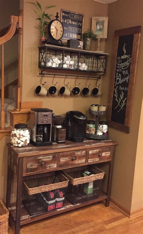 34 Outstanding Diy Coffee Bar Ideas For Your Cozy Home Coffee Shop