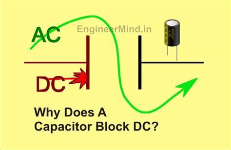 Why Does A Capacitor Block Dc But Pass Ac Engineermind