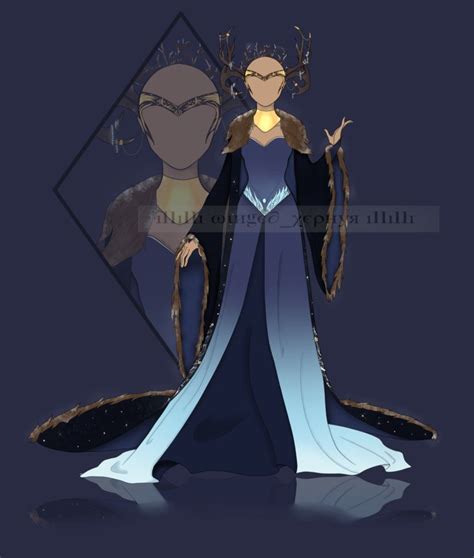 Snow Queen Outfit Adopt 3 Closed By Winged Xephyr Queen Outfit