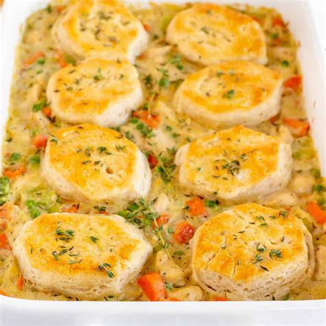 Chicken Pot Pie Casserole From Scratch Peanut Butter Recipe