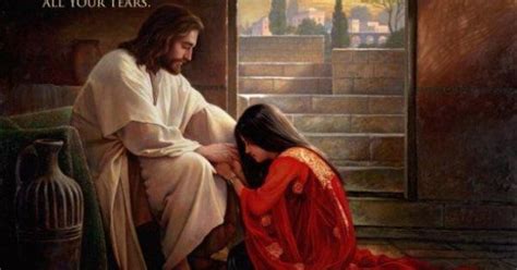 Woman Kneeling Before Jesus Jesus Pinterest Religious Pictures