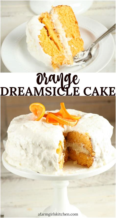Orange Dreamsicle Cake From Cake Mix Orange Dreamsicle