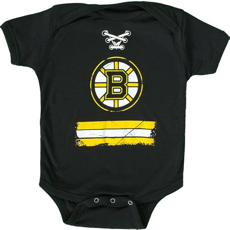 Boston Bruins Baby Beeler Creeper Toddler Sports Baby Kids Fashion