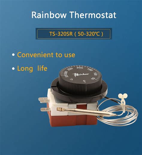 Ts 320sr Korea Rainbow Capillary Thermostat 50 320 Celsius Tempering