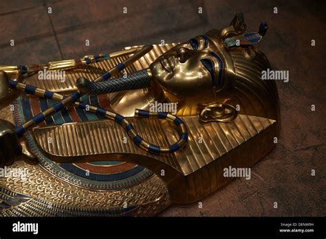 Tutankhamun King Tut His Tomb And His Treasures Stock Photo
