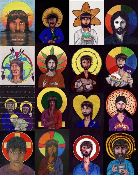 Christ Collage Print Exvangelical Diverse Christian Art Etsy