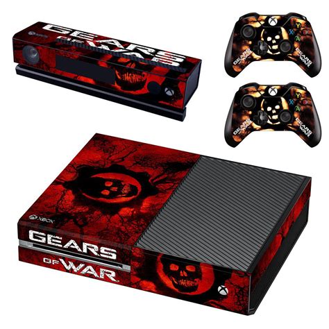 Gears Of War Decal Skin For Xbox One Console And Controllers
