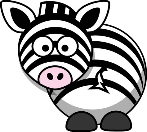 Zebra Looking Back Clip Art At Vector Clip Art Online