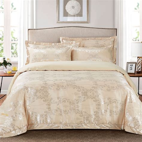 Rimini By Dolce Mela Bedding Queen Size 6 Piece Duvet Cover Set With A