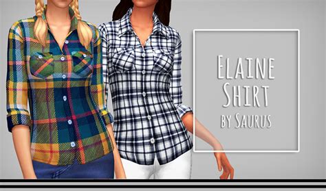 Sims 4 Plaid Shirt Cc The Ultimate List Guys Girls Fandomspot Parkerspot