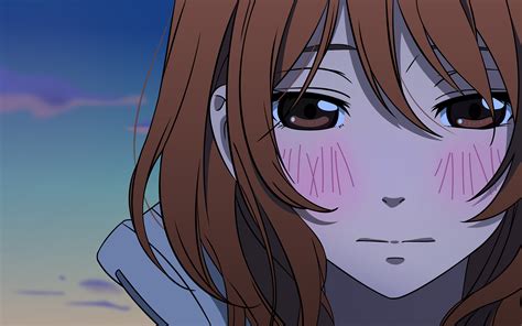Anime Anime Girls Brunette Blushing Tonari No Kaibutsu Wallpapers Hd Desktop And Mobile
