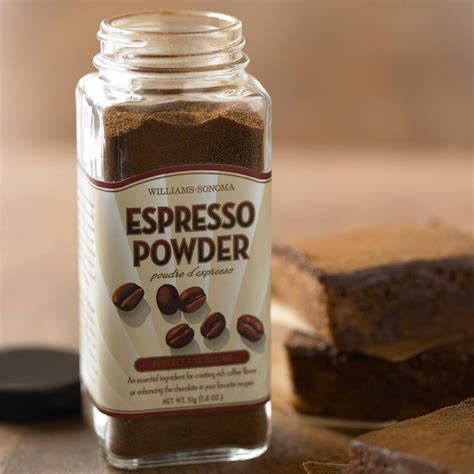 Instant espresso coffee powder is a very intense and concentrated form of the instant espresso coffee. Espresso Powder | Williams Sonoma AU