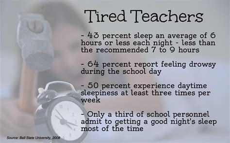 teachers and sleep teacher tired teachers teaching motivation