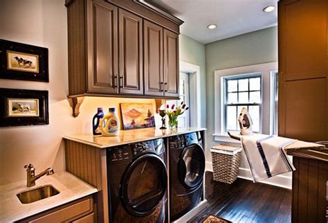 From hampers and hooks to utility carts and floating shelves, this slideshow will demonstrate how to keep things neat and organized. 25 Brilliantly Clever Laundry Room Design Ideas