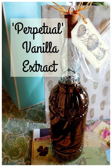 If your honey does crystalize, just gently reheat it to restore it. 'Perpetual ' Vanilla Extract ~ A Gift That Will Last ...