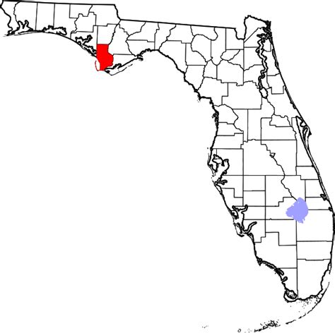 Filemap Of Florida Highlighting Gulf Countysvg Wikipedia