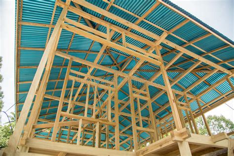 Wooden House Stock Photo Image Of Business Roof Woodcraft 86438162