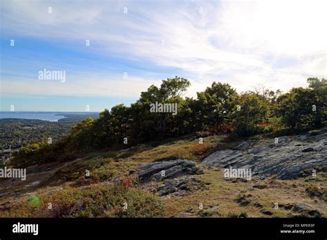 Mt Battie And Camden Maine Stock Photo Alamy