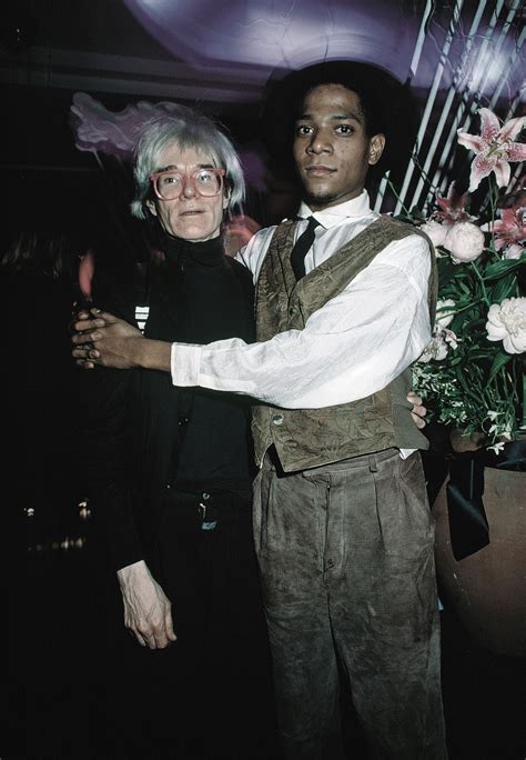 Jean Michel Basquiat Et Andy Warhol 1984 Photographiés Par Ben