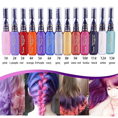 But at the same time something about her implied more than someone he'd only met once. 13 Colors One-off Hair Color Dye Temporary Non-toxic DIY ...
