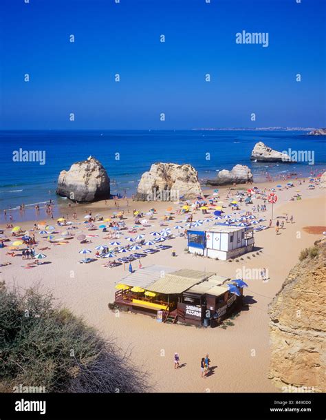 Praia Da Rocha Algarve Portugal Stock Photo Alamy