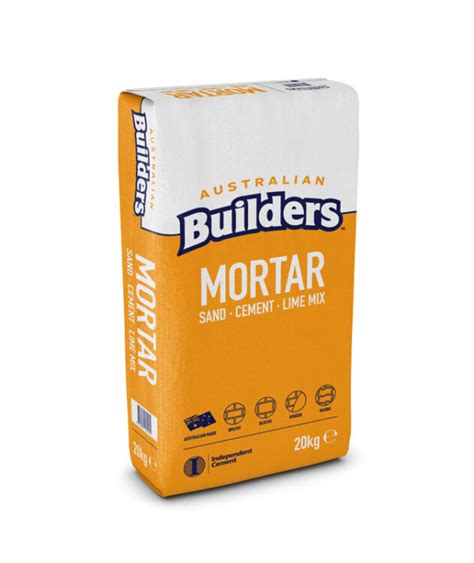Australian Builders Mortar Mix Kg Baw Baw Garden Supplies