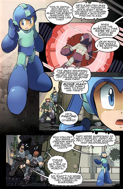 Read Online Mega Man Comic Issue 2