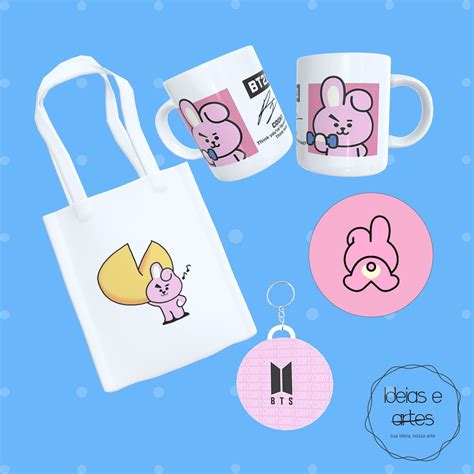 Kit Bts Bt21 Cooky Elo7 Produtos Especiais