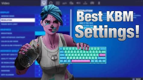 BEST Settings Keybinds For New Keyboard And Mouse Players In Fortnite