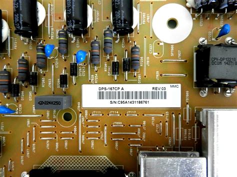 Sharp LC-60LE650U / LC-60EQ10U Power Supply Board RUNTKB109WJQZ (DPS