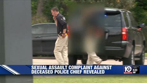 Local Police Chief Who Took Own Life Confessed He Had Sex With Suspect
