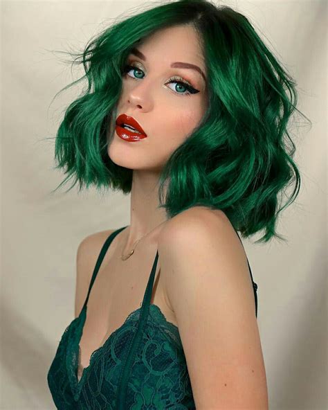 Green Hair Dye Green Hair Colors Hair Color Pastel Hair Color Blue